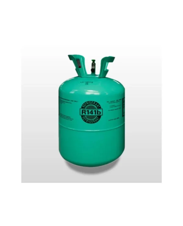 Garrafa de gas Refrigerante 141b de 13,6 kg para limpieza y mantenimiento de equipos de aire acondicionado y refrigeración.